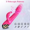 3 In 1 Clitoral Sucking Rabbit G Spot Vibrator Anal Triple Curve 12 Function Waterproof Dildo Vibrator For Her