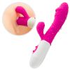 2 in 1 Rabbit Quiet Female Vibrators with Powerful Motors Clitoral Vibrator, Vibrating Dildos for Women Back and forth Vibrators for Women