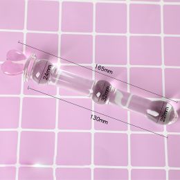 High-grade Crystal Glass Dildo Penis Glass Beads Anal Plug Butt Plug Sex Toys For Man Woman Couples Vaginal And Anal Stimulation (Color: 3)