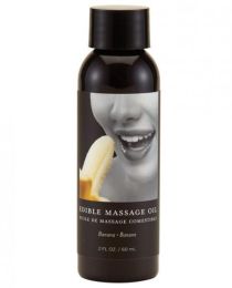 Earthly Body Edible Massage Oil Banana 2oz (SKU: TCN-7750-210)